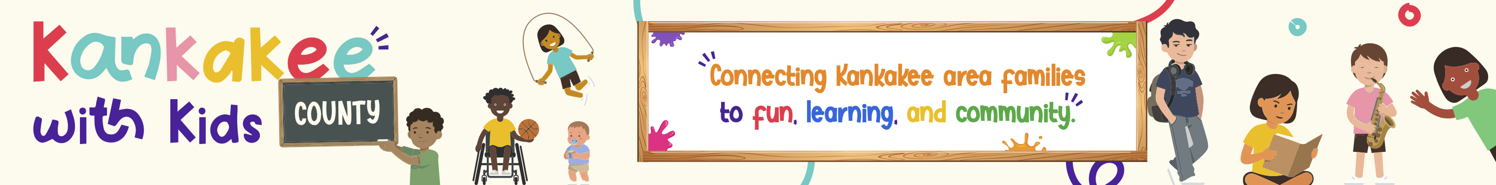 Kankakee With Kids Banner