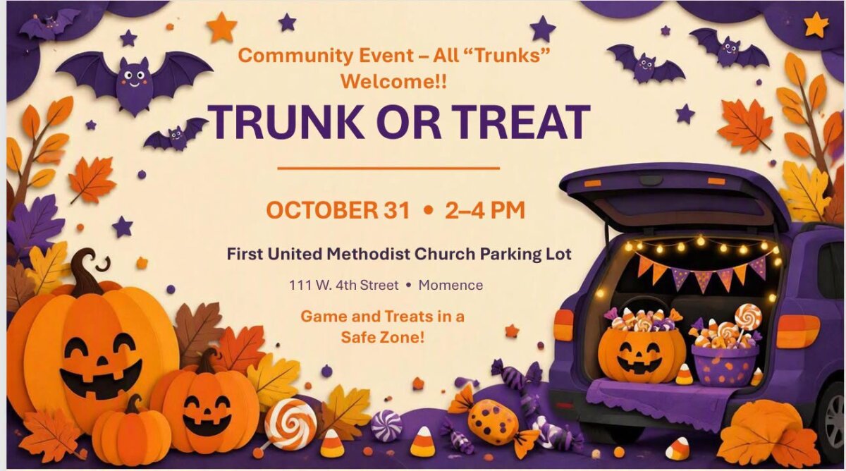 Trunk or Treat @ First United Methodist Church Momence