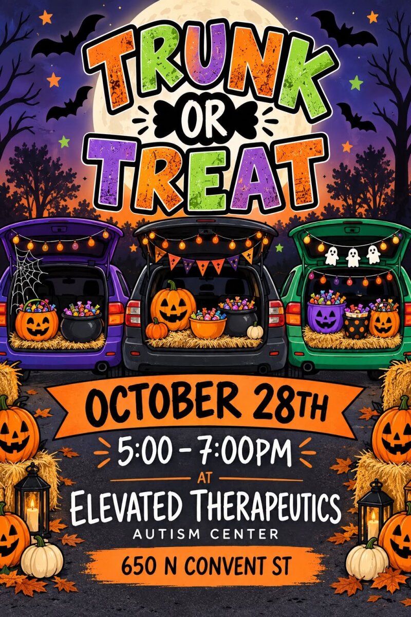 Trunk or Treat @ Elevated Therapeutics Autism Centers of Illinois