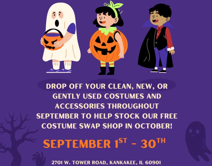Halloween Costume Drive @ Limestone Township Public Library