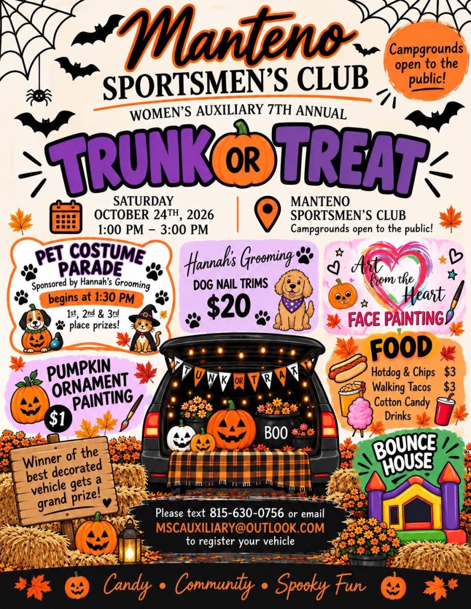 Trunk or Treat @ Manteno Sportsmen's Club