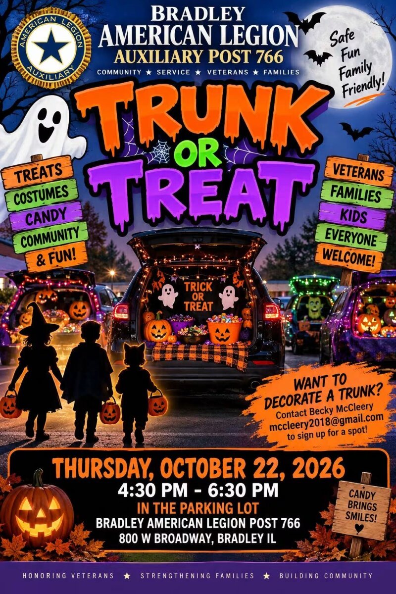 Trunk or Treat @ Bradley American Legion