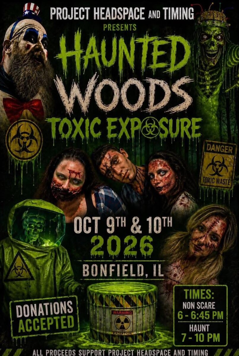 Haunted Woods: Toxic Exposure @ Bonfield Bonfire Bash