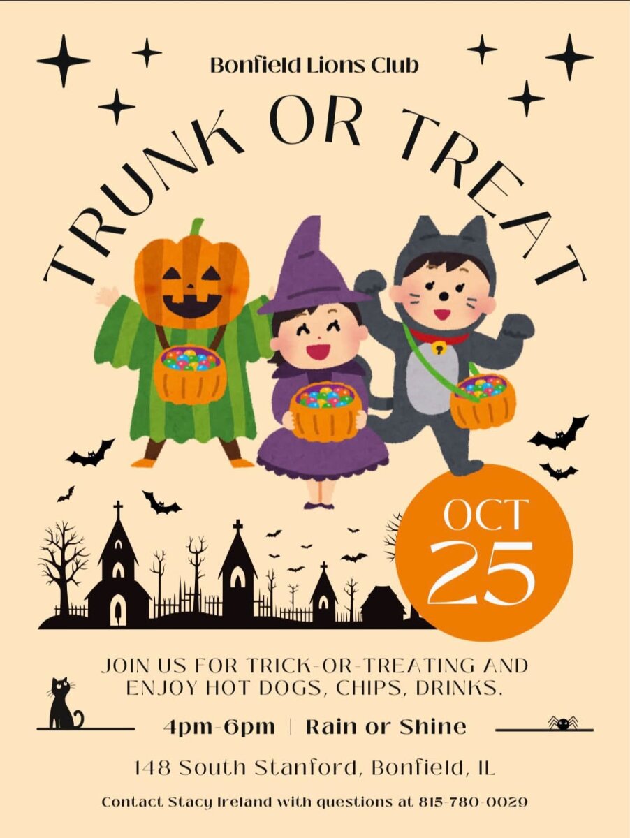 Trunk or Treat @ Bonfield Lions Club