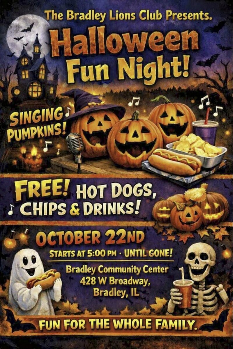 Halloween Fun Night with Bradley Lions Club